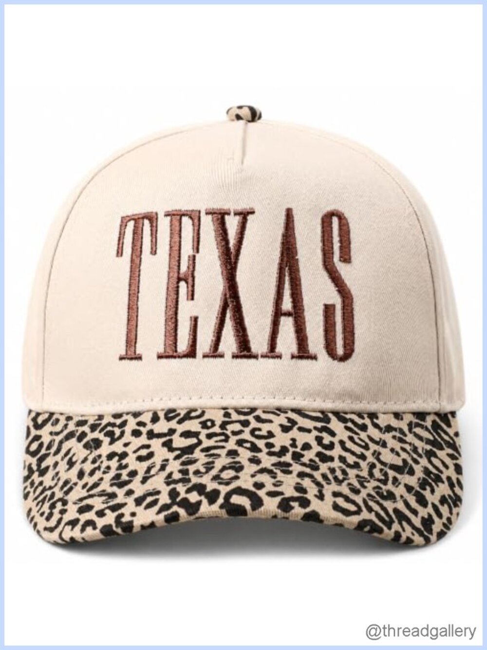 Embroidered Funny Saying Leopard Snapback Trucker Hat Baseball Cap Adjustable
